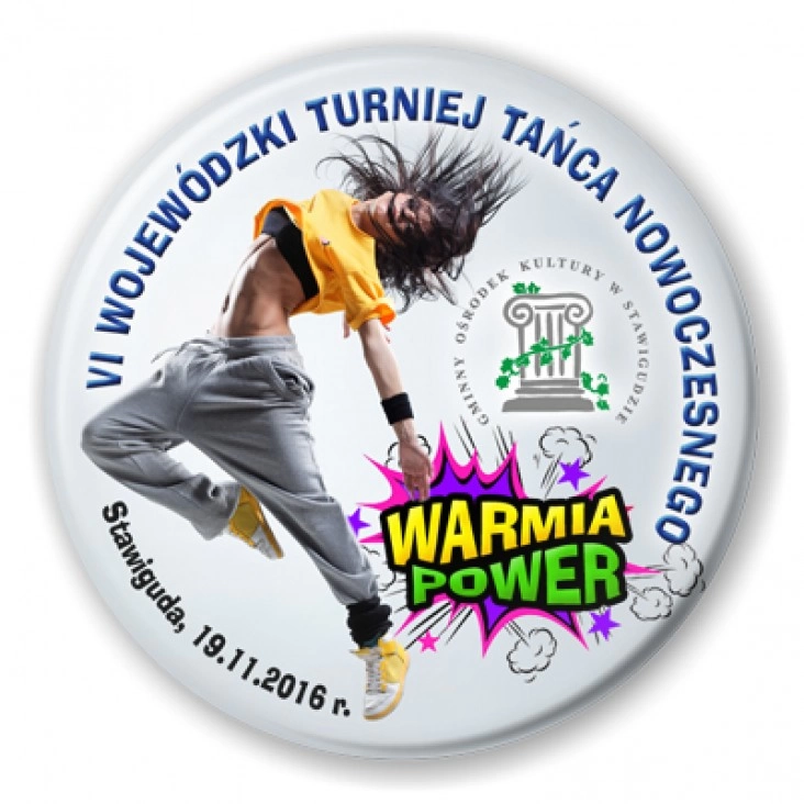 przypinka Warmia Power 2016