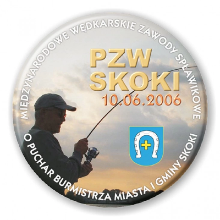 przypinka Wędkarskie Zawody Spławikowe  2006