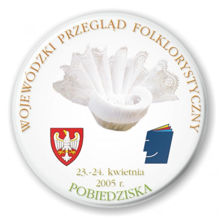 przypinka Wojewódzki Przegląd Folklorystyczny