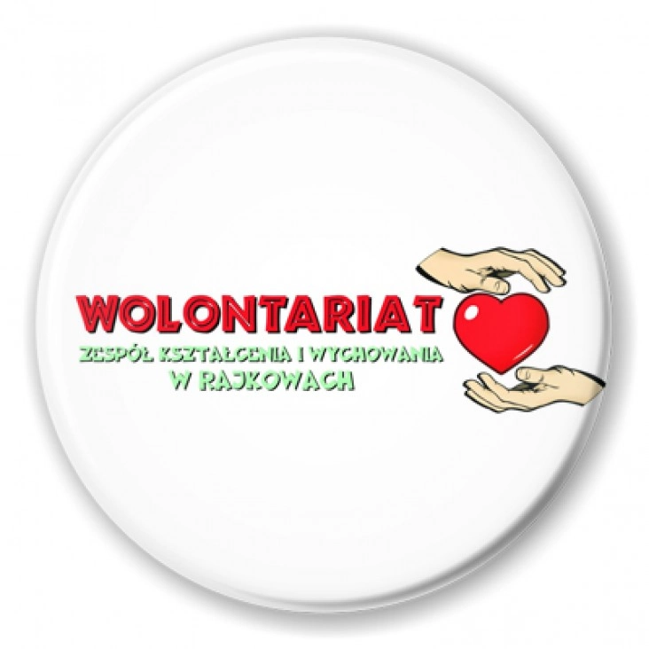 przypinka Wolontariat