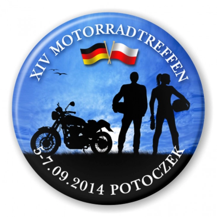 przypinka XIV Motorrad Treffen