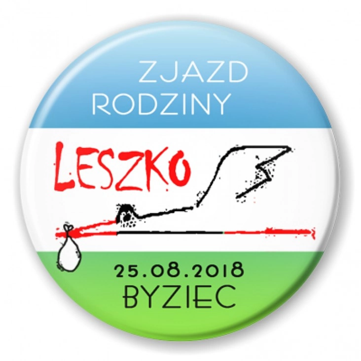przypinka Zjazd rodziny