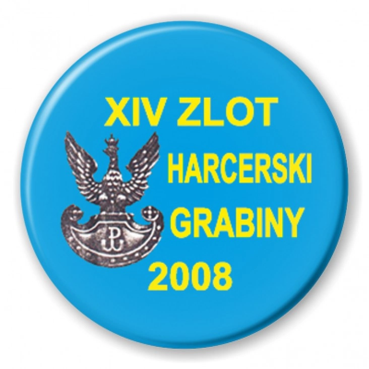 przypinka Zlot Harcerski Grabiny