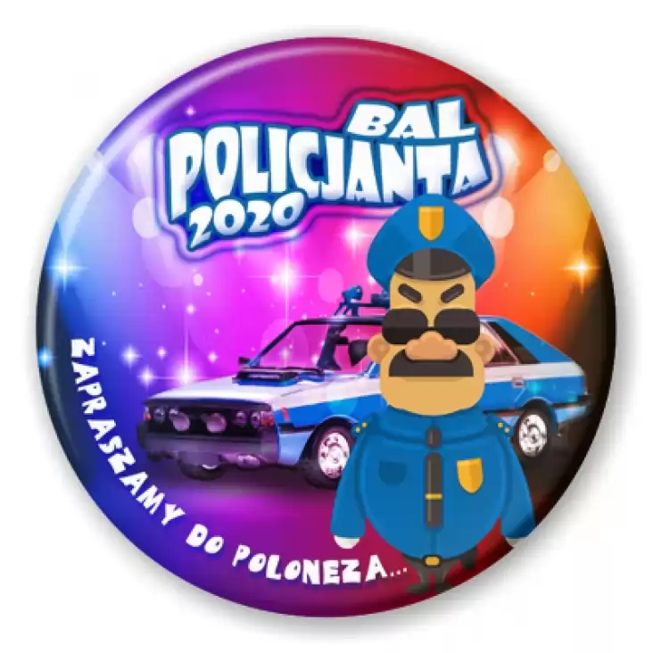 przypinka Bal Policjanta 2020