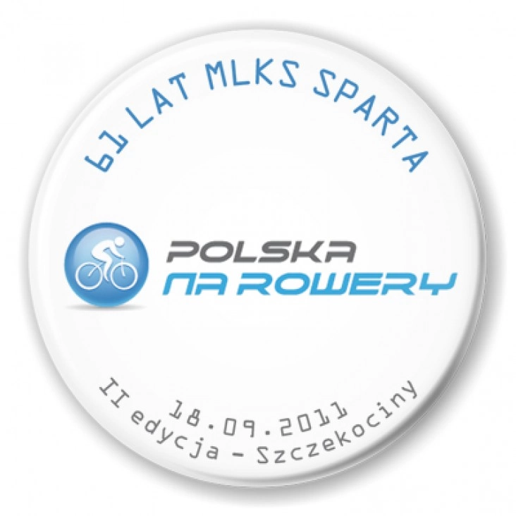 przypinka 61 lat MLKS SPARTA