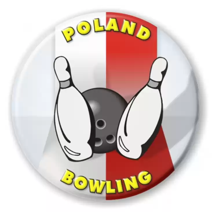 przypinka Bowling Poland 2006