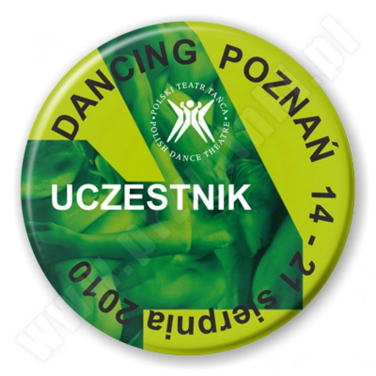 przypinka Dancing Poznań 2010 - uczestnik