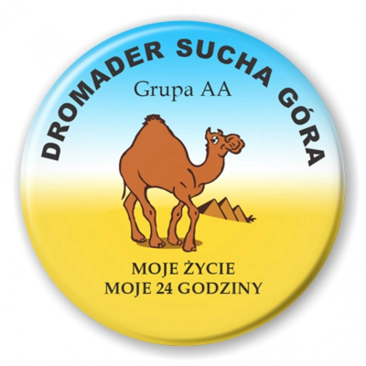 przypinka Dromader Sucha Góra