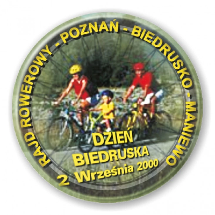 przypinka Dzień Biedruska 2000