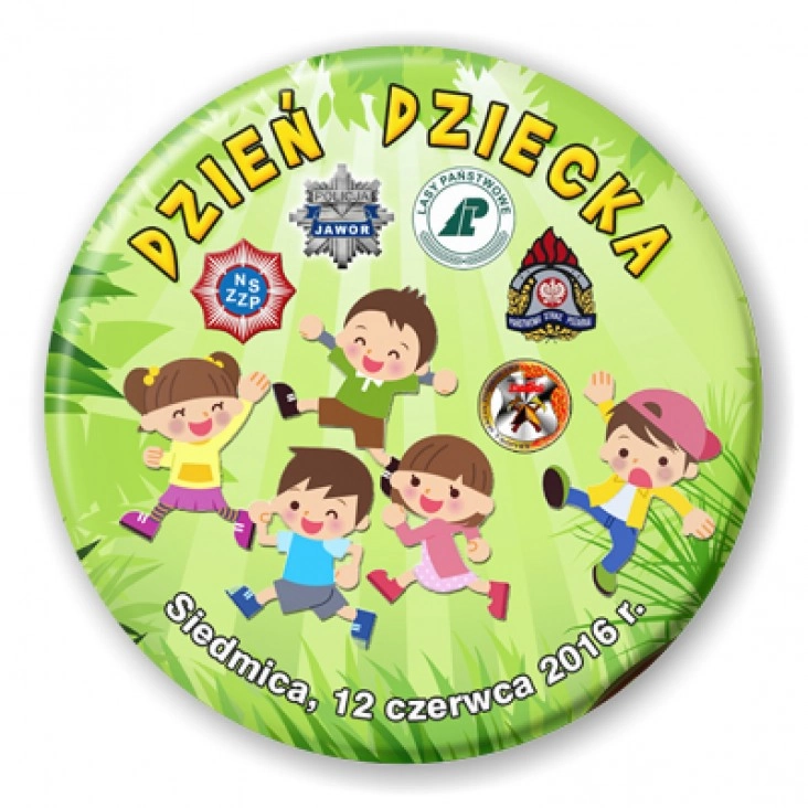 przypinka Dzień Dziecka