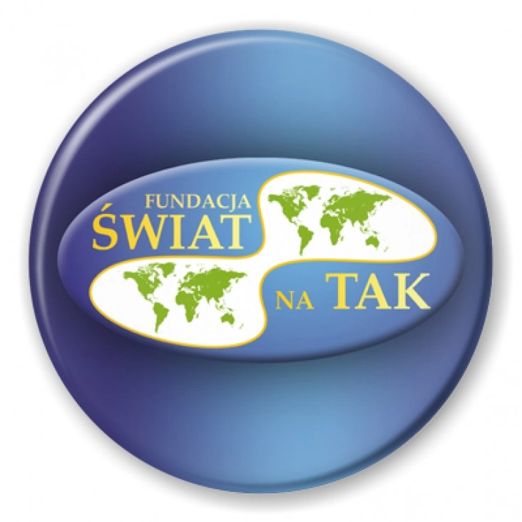przypinka Fundacja Świat na Tak