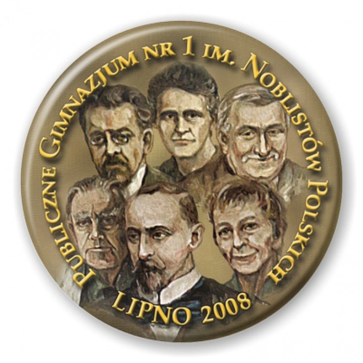 przypinka Gimnazjum Lipno