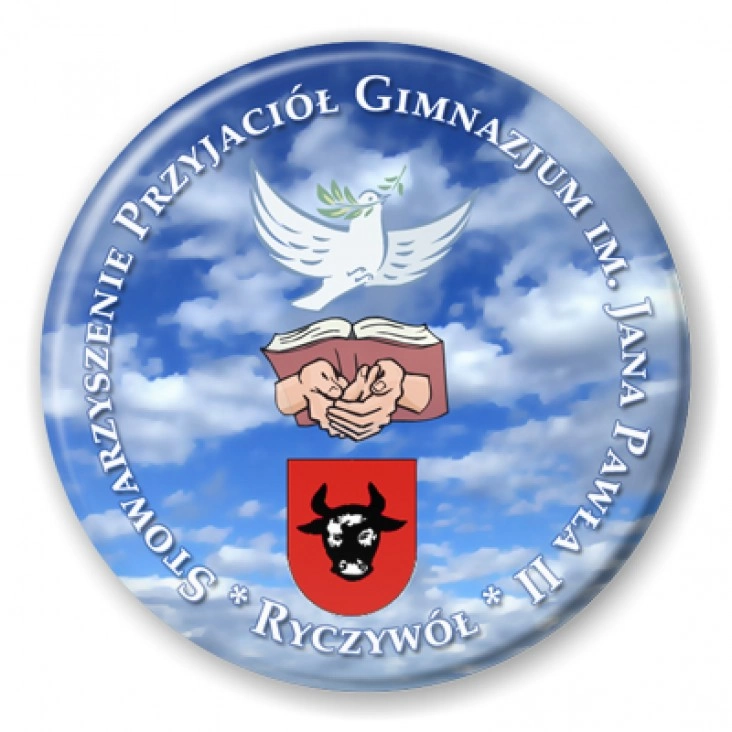 przypinka Gimnazjum Ryczywół