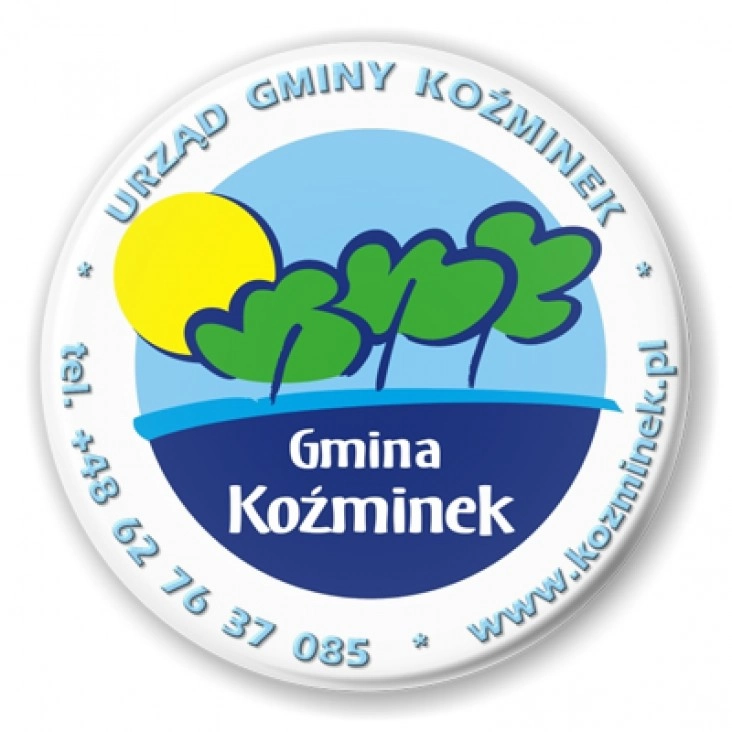 przypinka Gmina Koźminek