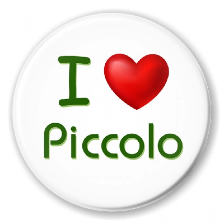 przypinka I love Piccolo