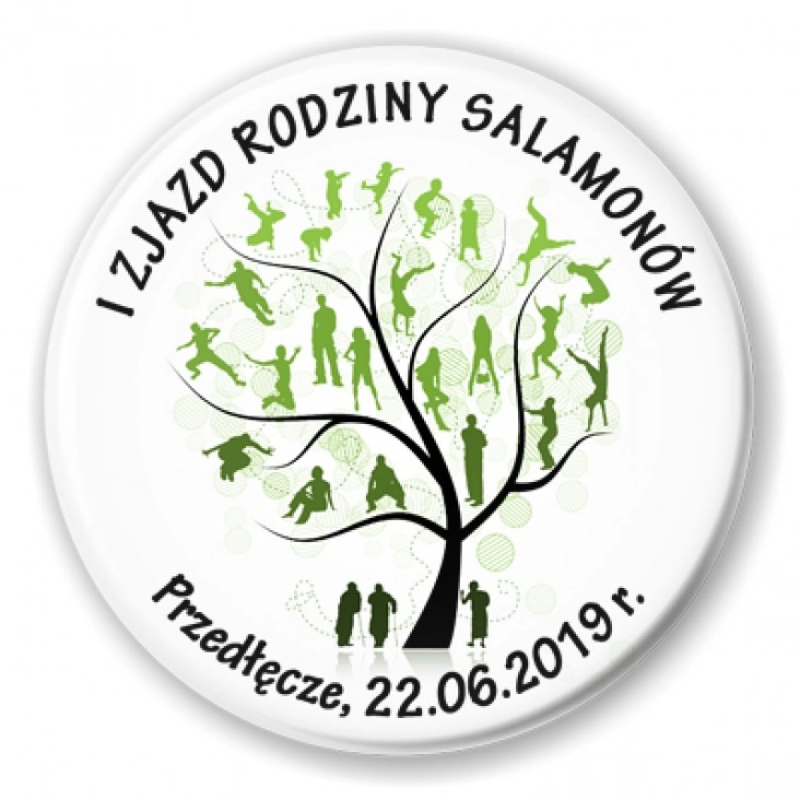 przypinka I Zjazd Rodziny Salomonów