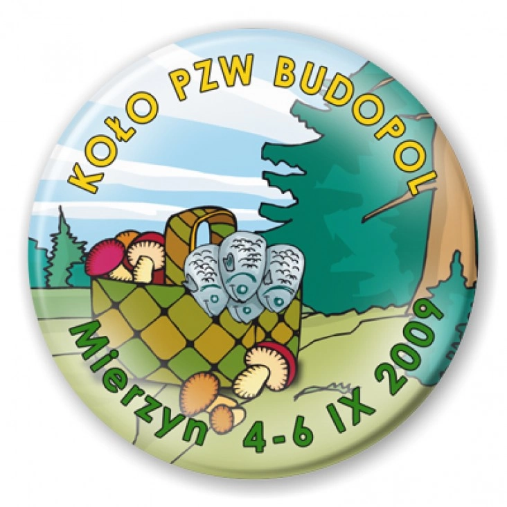 przypinka Koło PZW Budopol