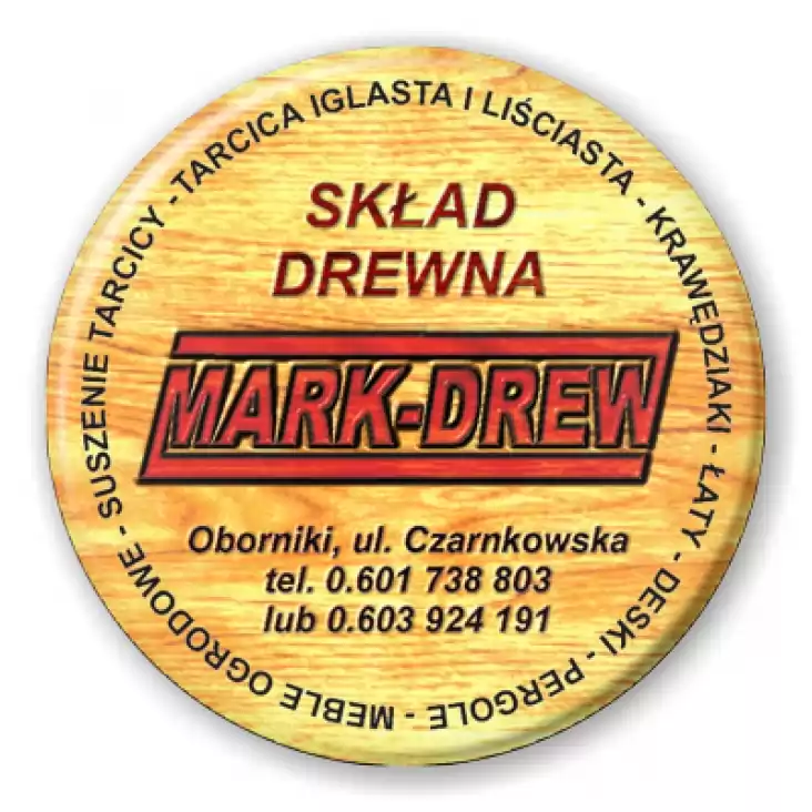 przypinka MARK-DREW