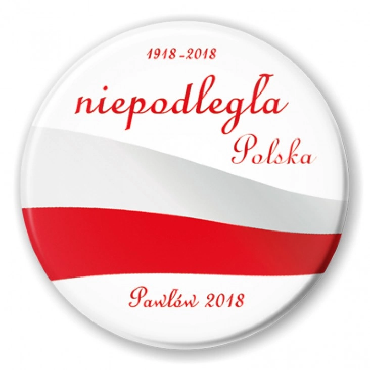 przypinka Pawłów 2018