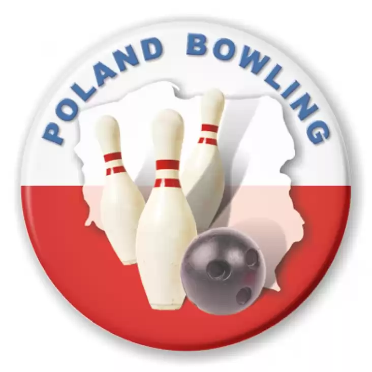 przypinka Poland Bowling