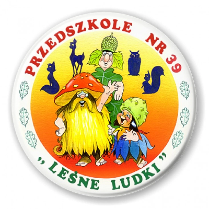 przypinka Przedszkole nr 39 