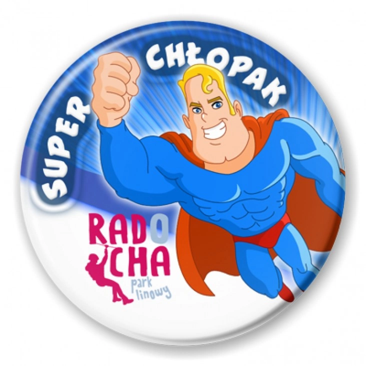 przypinka Radocha - Super Chłopak