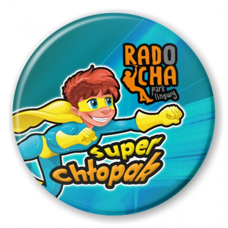 przypinka Radocha - Super Chłopak