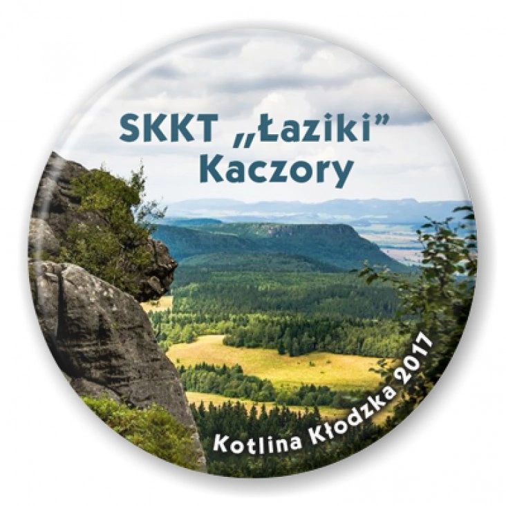 przypinka SKKT Łaziki Kaczory