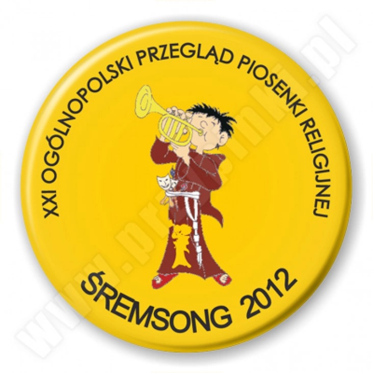 przypinka Śremsong 2012