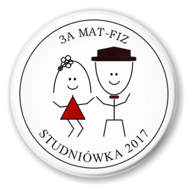 przypinka Studniówka 2017
