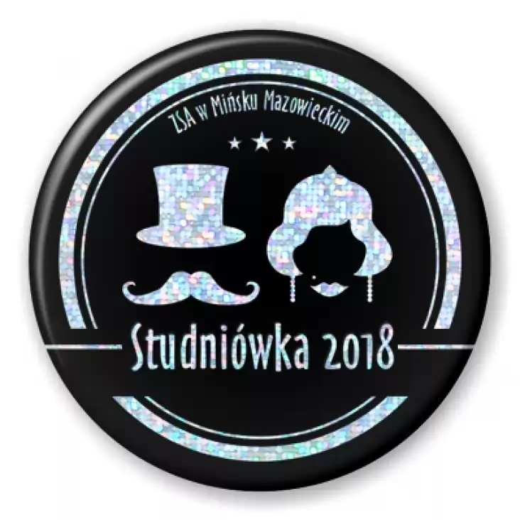 przypinka Studniówka 2018