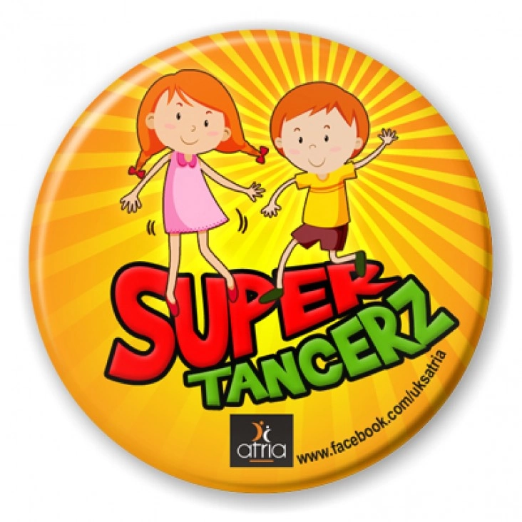 przypinka Super Tancerz