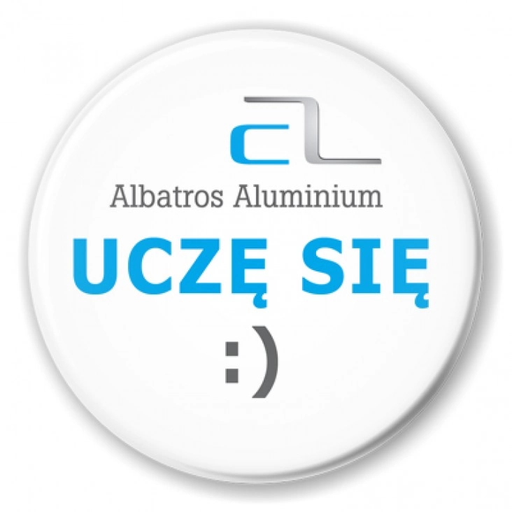 przypinka Uczę się