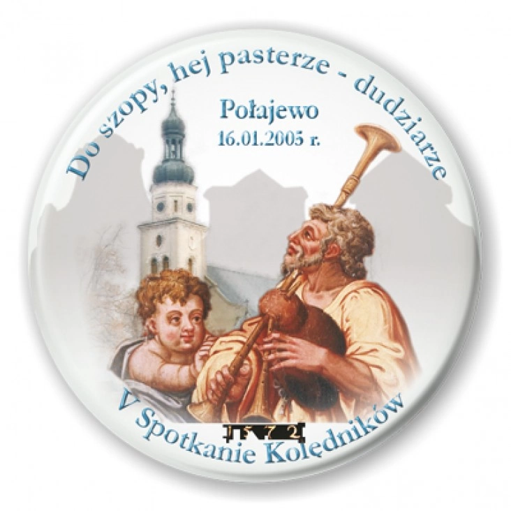 przypinka V Spotkanie Kolędników