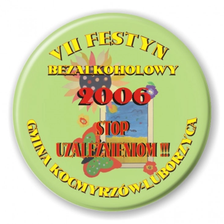 przypinka VII Festyn Bezalkoholowy 2006