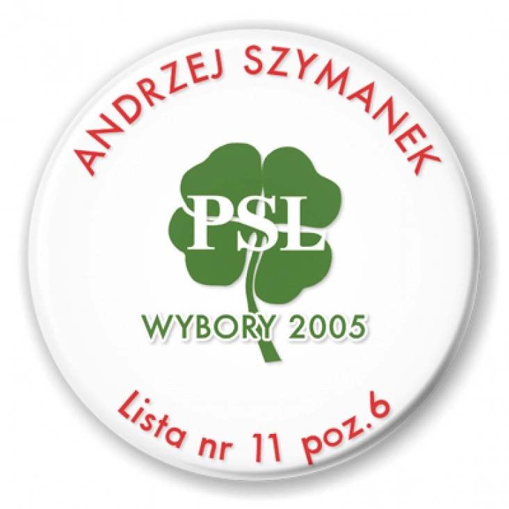 przypinka Wybory 2005