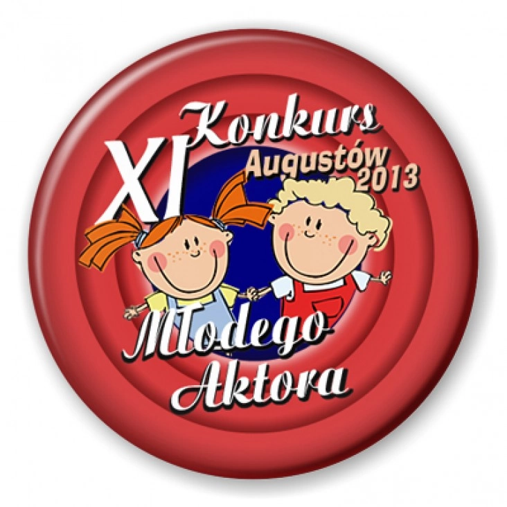 przypinka XI Konkurs Młodego Aktora
