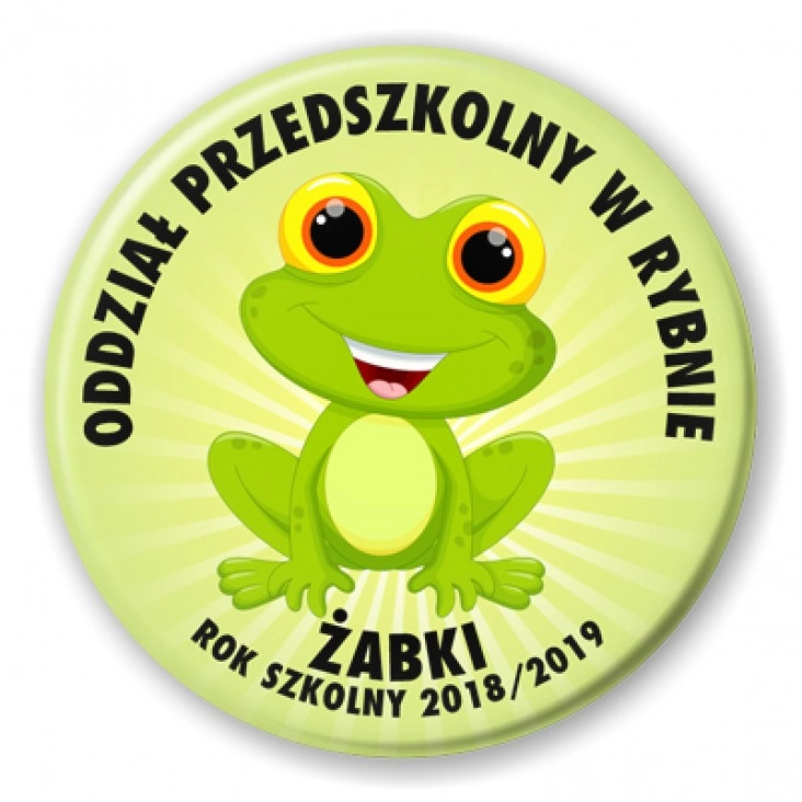 przypinka Żabki