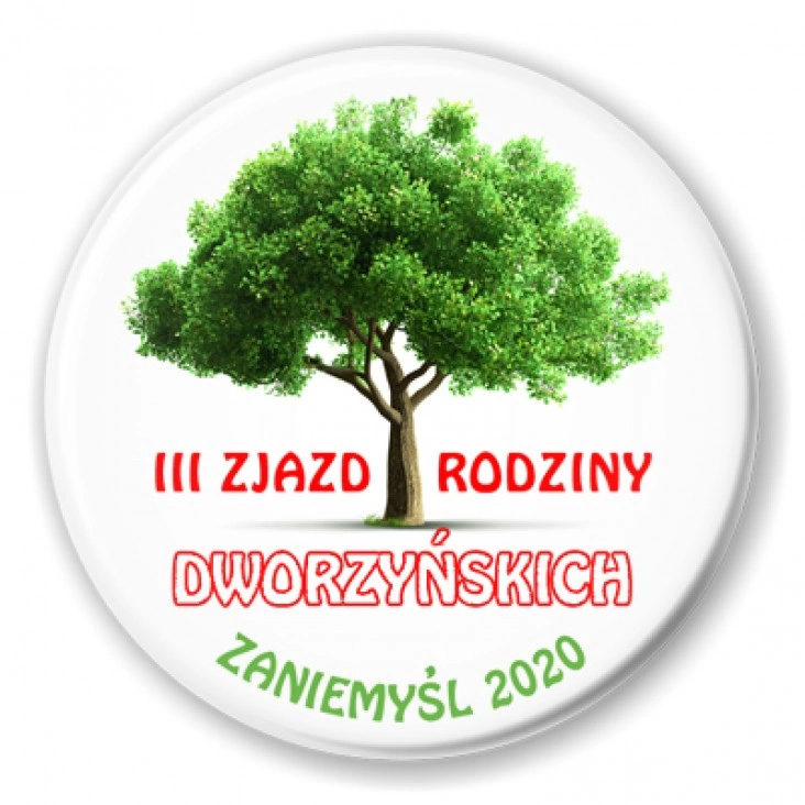 przypinka Zjazd rodzinny