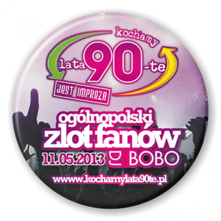 przypinka Zlot fanów DJ Bobo
