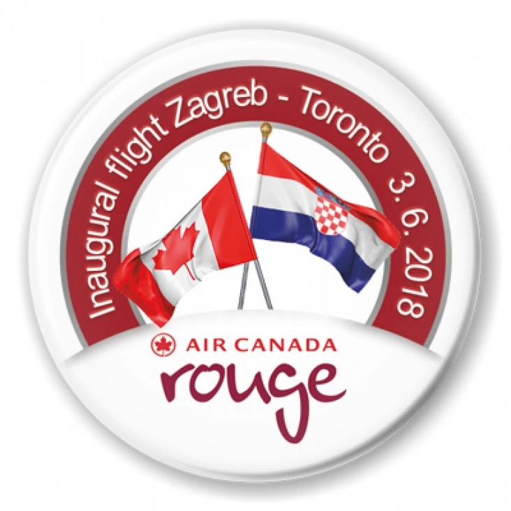 przypinka Air Canada