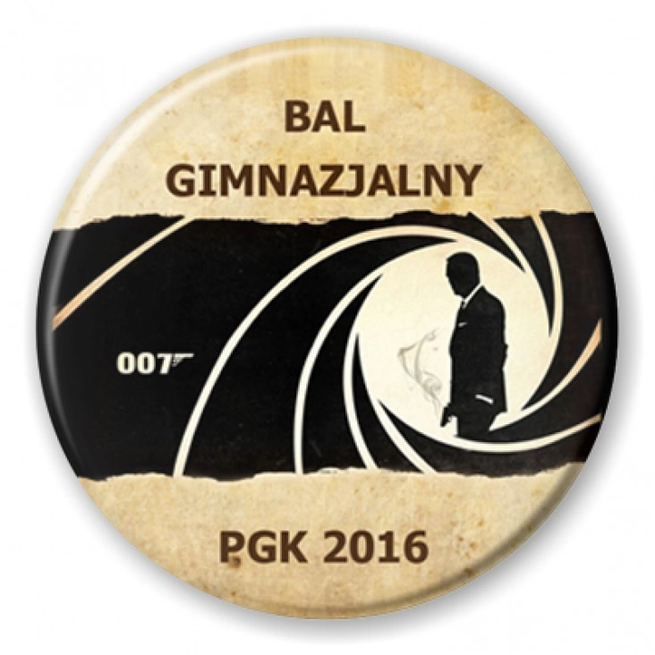przypinka Bal gimnazjalny