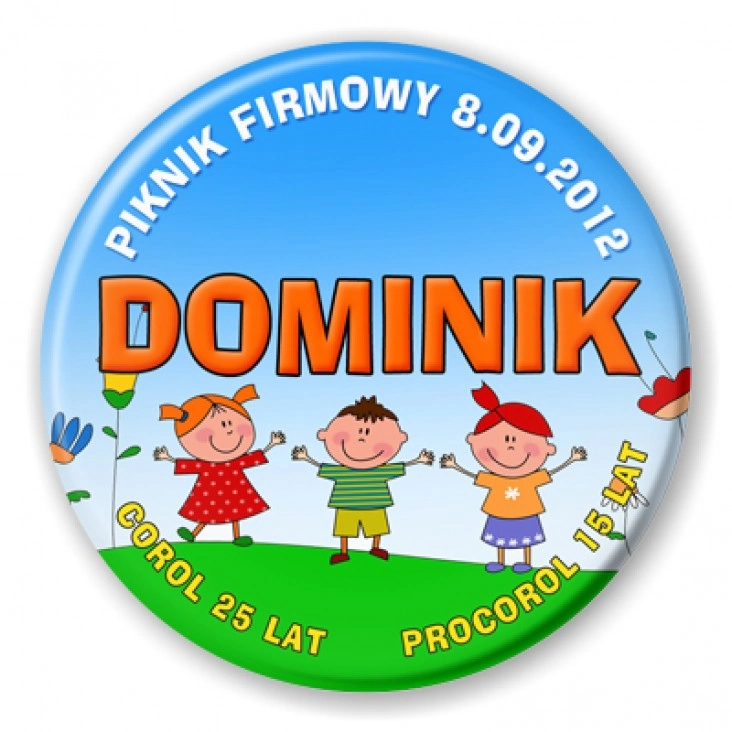 przypinka Corol - piknik firmowy