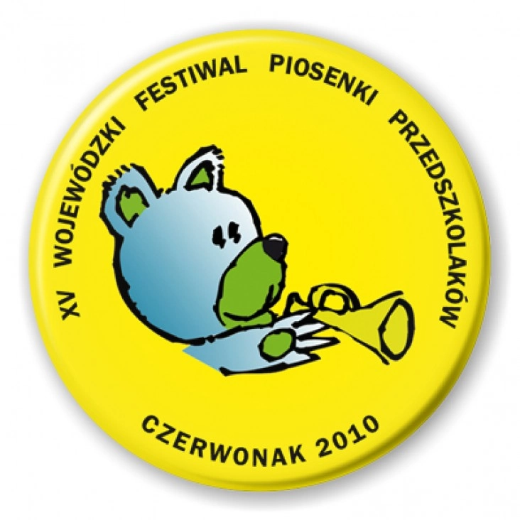 przypinka Festiwal Piosenki Przedszkolaków