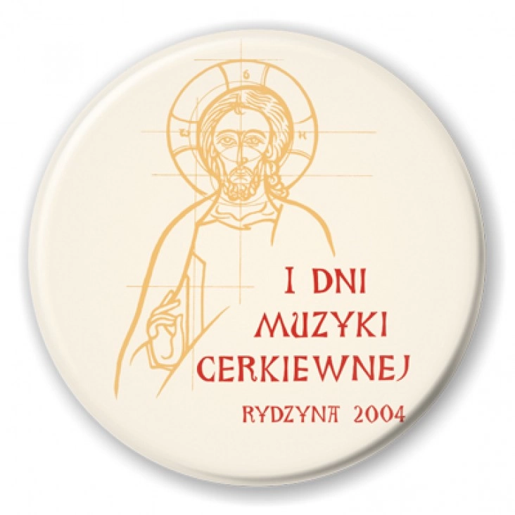 przypinka I Dni Muzyki Cerkiewnej