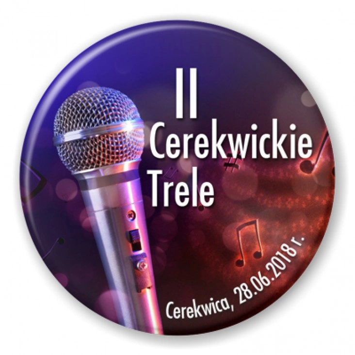 przypinka II Cerekwickie Trele