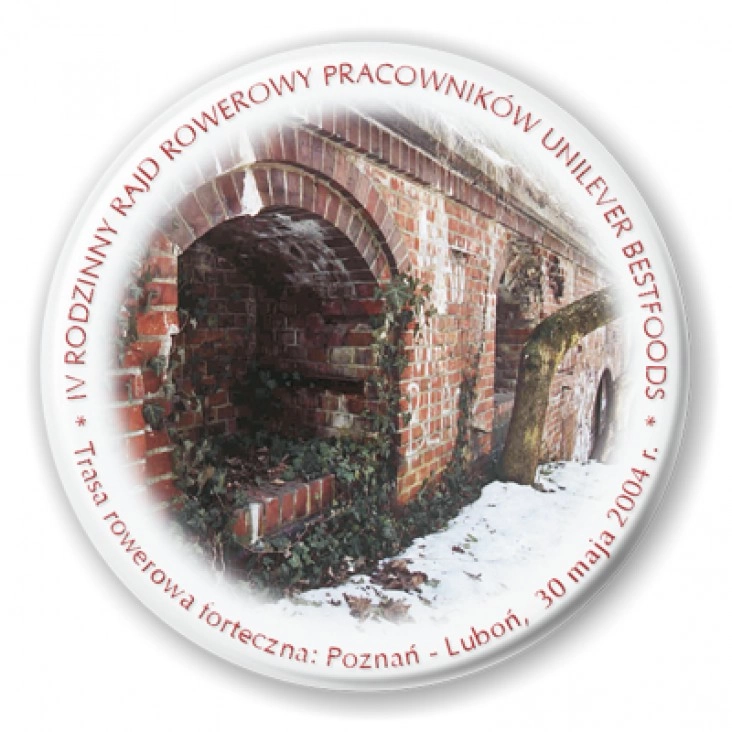 przypinka III Luboński Rajd Rowerowo - Pieszy