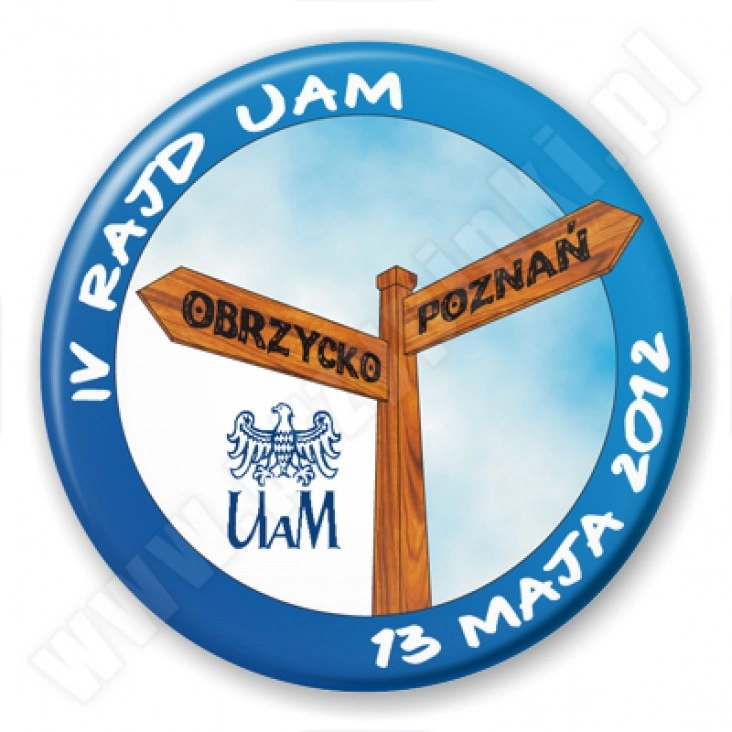 przypinka IV Rajd UAM