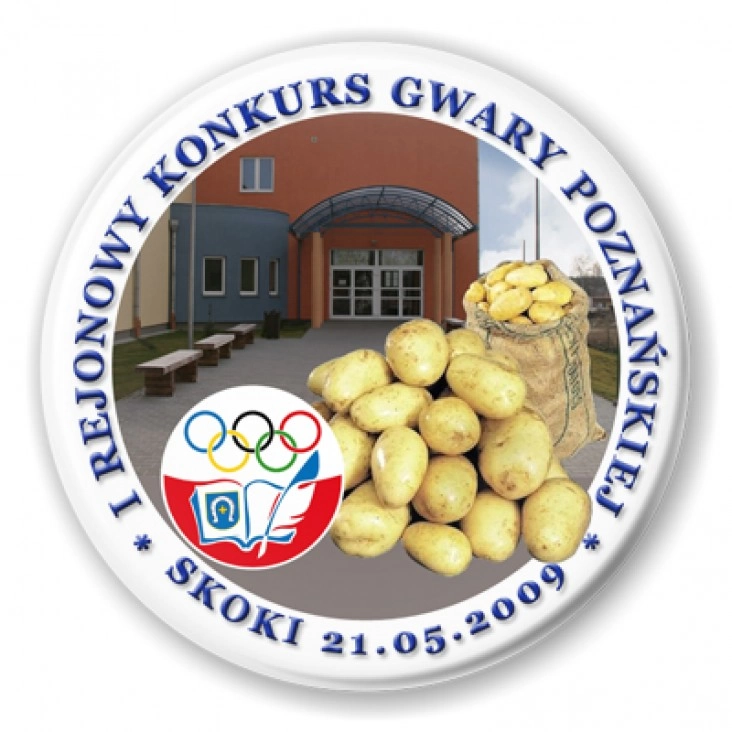 przypinka Konkurs gwary Skoki
