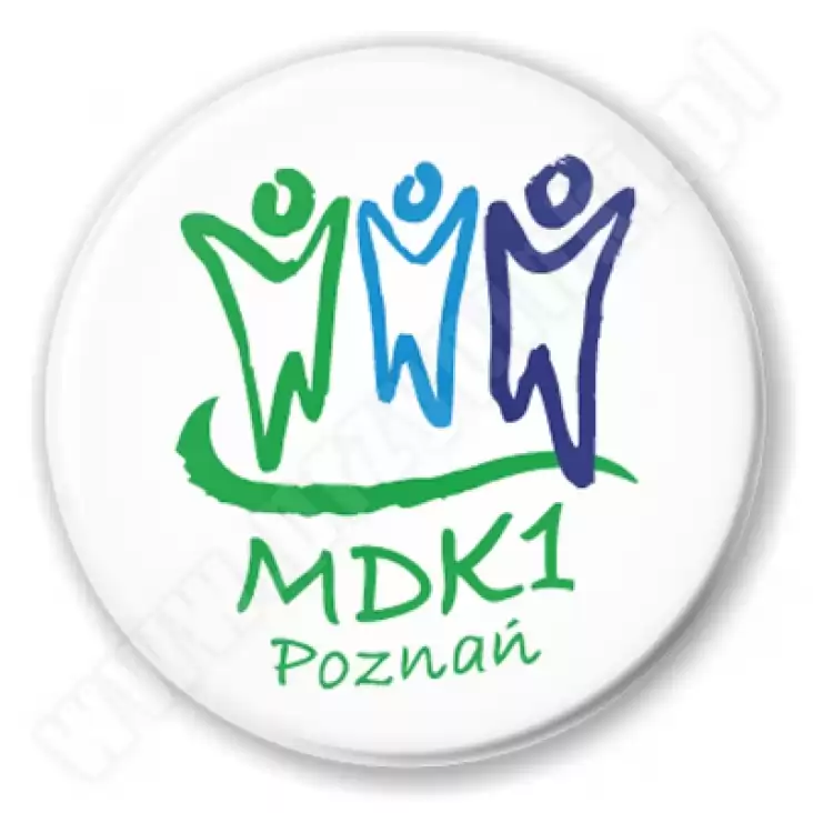 przypinka MDK Poznań